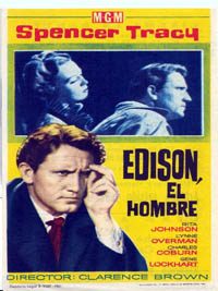 pelicula Edison el hombre [Spencer Tracy]